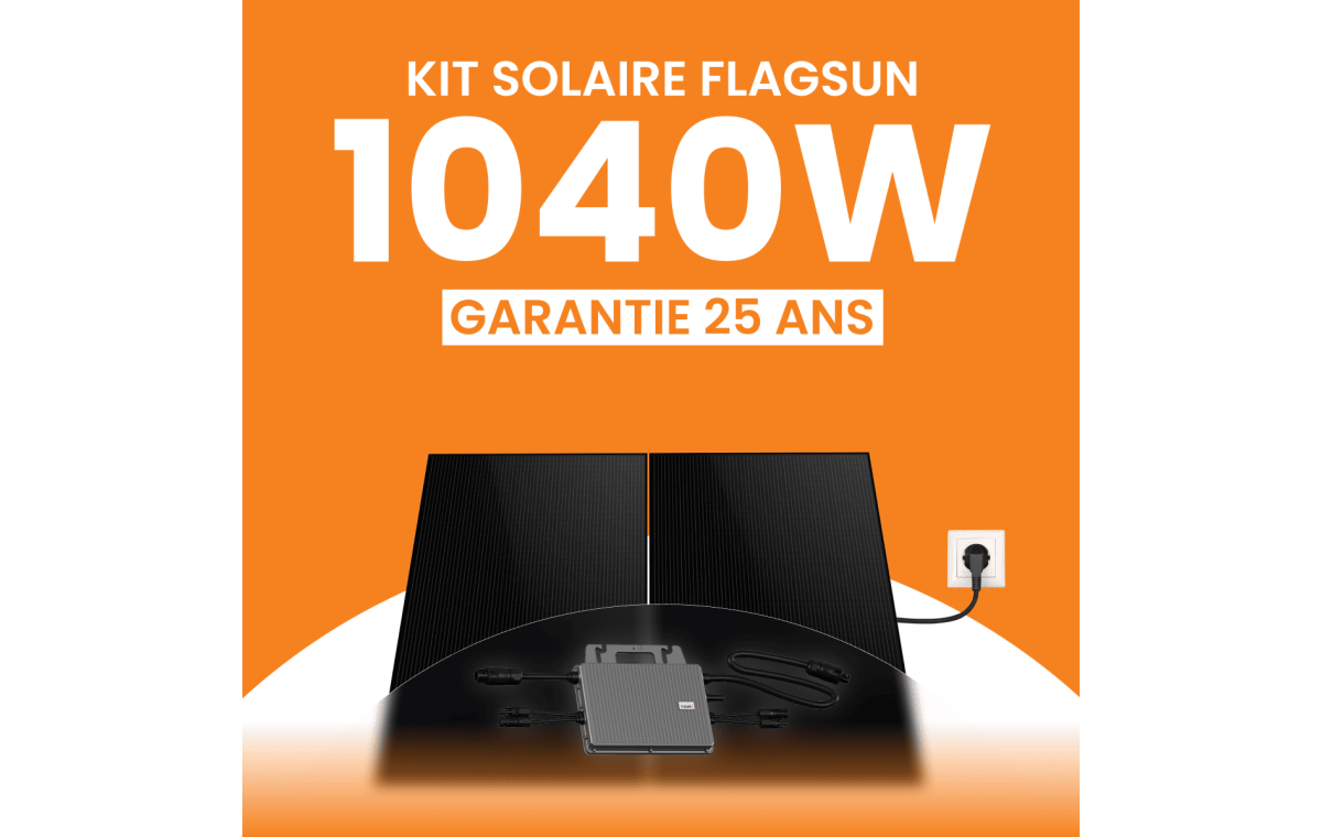 Kit panneau solaire plug and play 1040W Flagsun