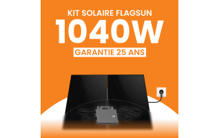 Kit panneau solaire plug and play 1040W Flagsun