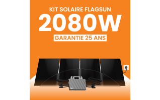 Kit panneau solaire plug and play 2080W Flagsun