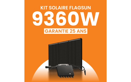 Kit Solaire 9360W Meilleur Prix - Micro onduleurs TSUN