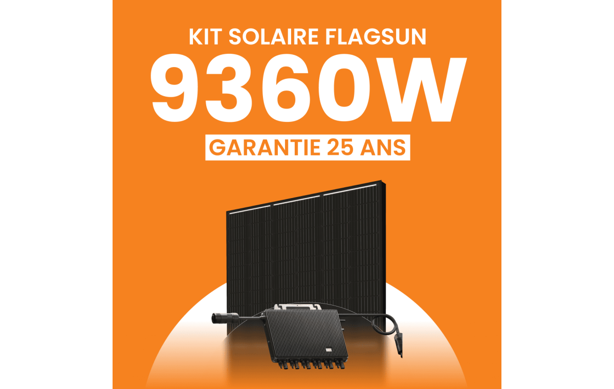 Kit Solaire 9360W Meilleur Prix - Micro onduleurs TSUN