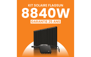 Kit solaire 8840W Flagsun – Micro-onduleurs TSUN