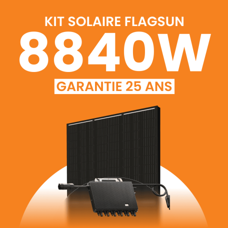Kit solaire 8840W Flagsun – Micro-onduleurs TSUN