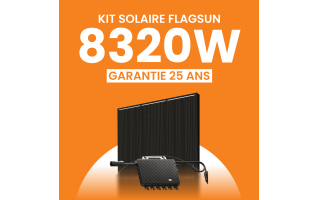 Kit solaire 8320W Flagsun – Micro-onduleurs TSUN