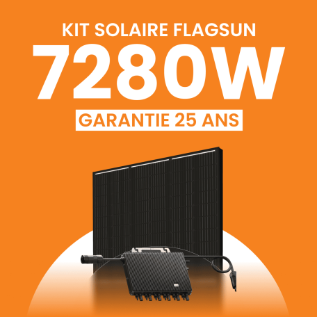 Kit solaire 7280W Flagsun – Micro-onduleurs TSUN