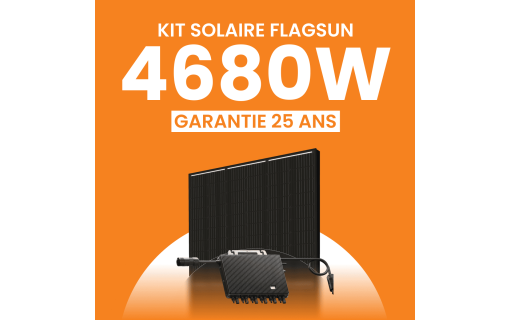 Kit solaire 4680W Flagsun – Micro-onduleurs TSUN