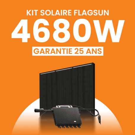 Kit solaire 4680W Flagsun – Micro-onduleurs TSUN