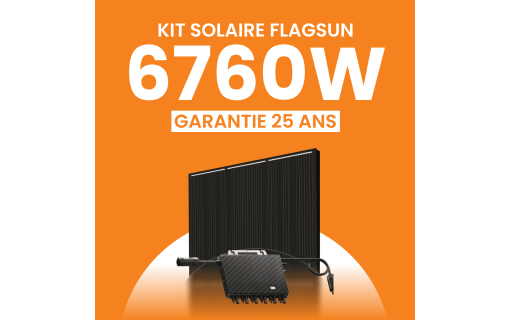 Kit solaire 6760W Flagsun – Micro-onduleurs TSUN