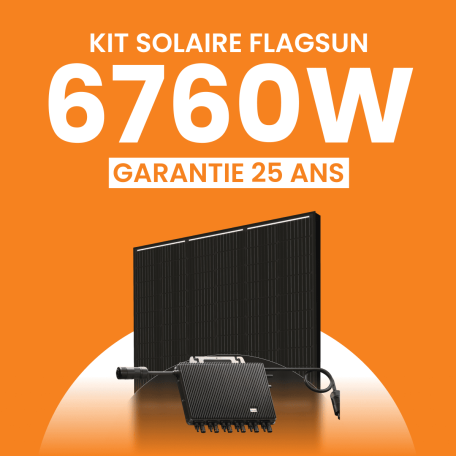 Kit solaire 6760W Flagsun – Micro-onduleurs TSUN