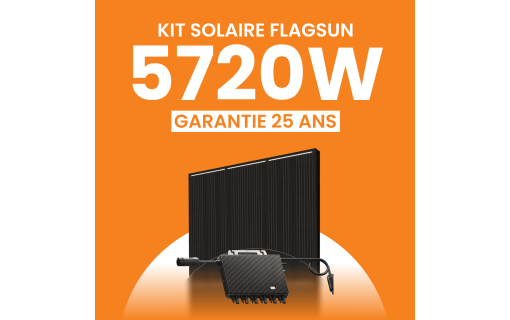 Kit solaire 5720W Flagsun – Micro-onduleurs TSUN