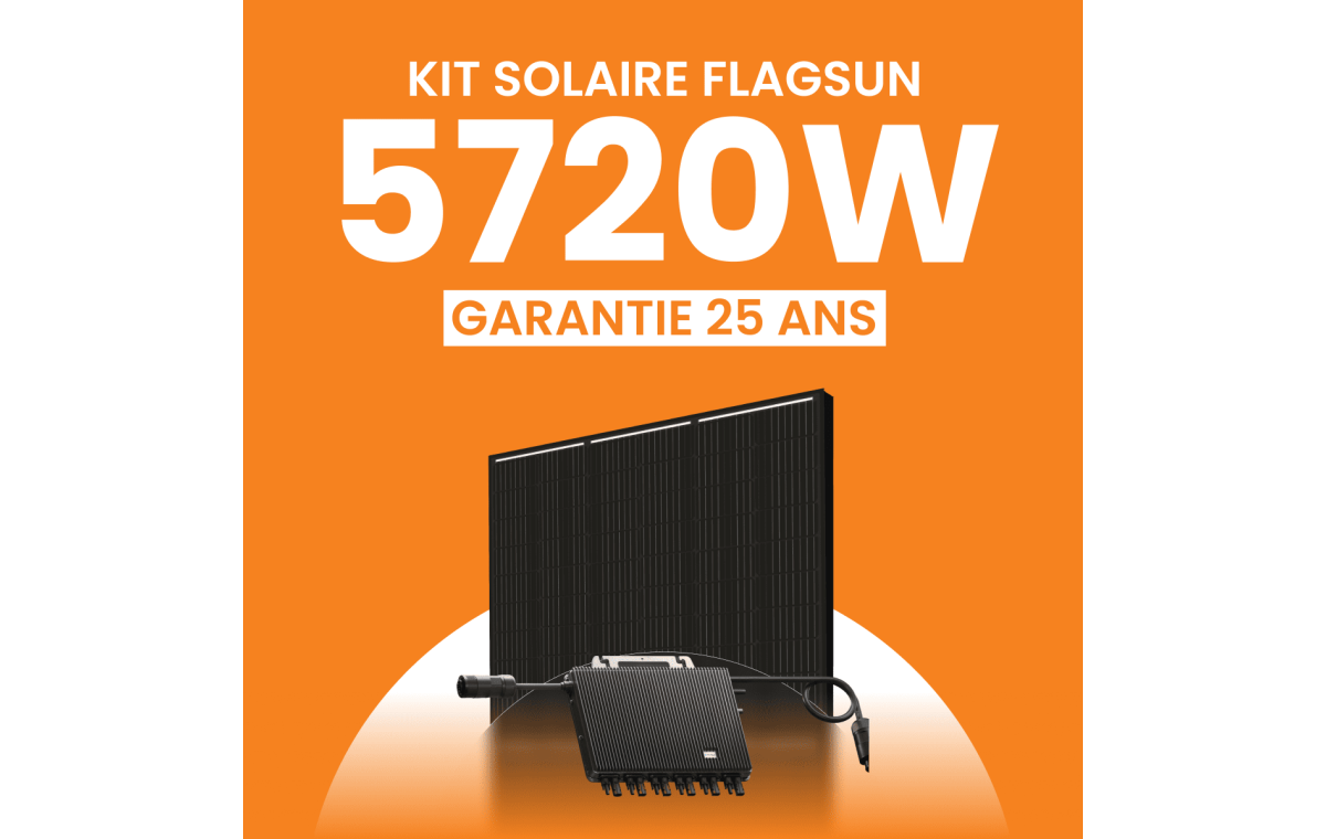 Kit solaire 5720W Flagsun – Micro-onduleurs TSUN