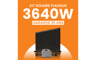 Kit solaire 3640W Flagsun – Micro-onduleurs TSUN