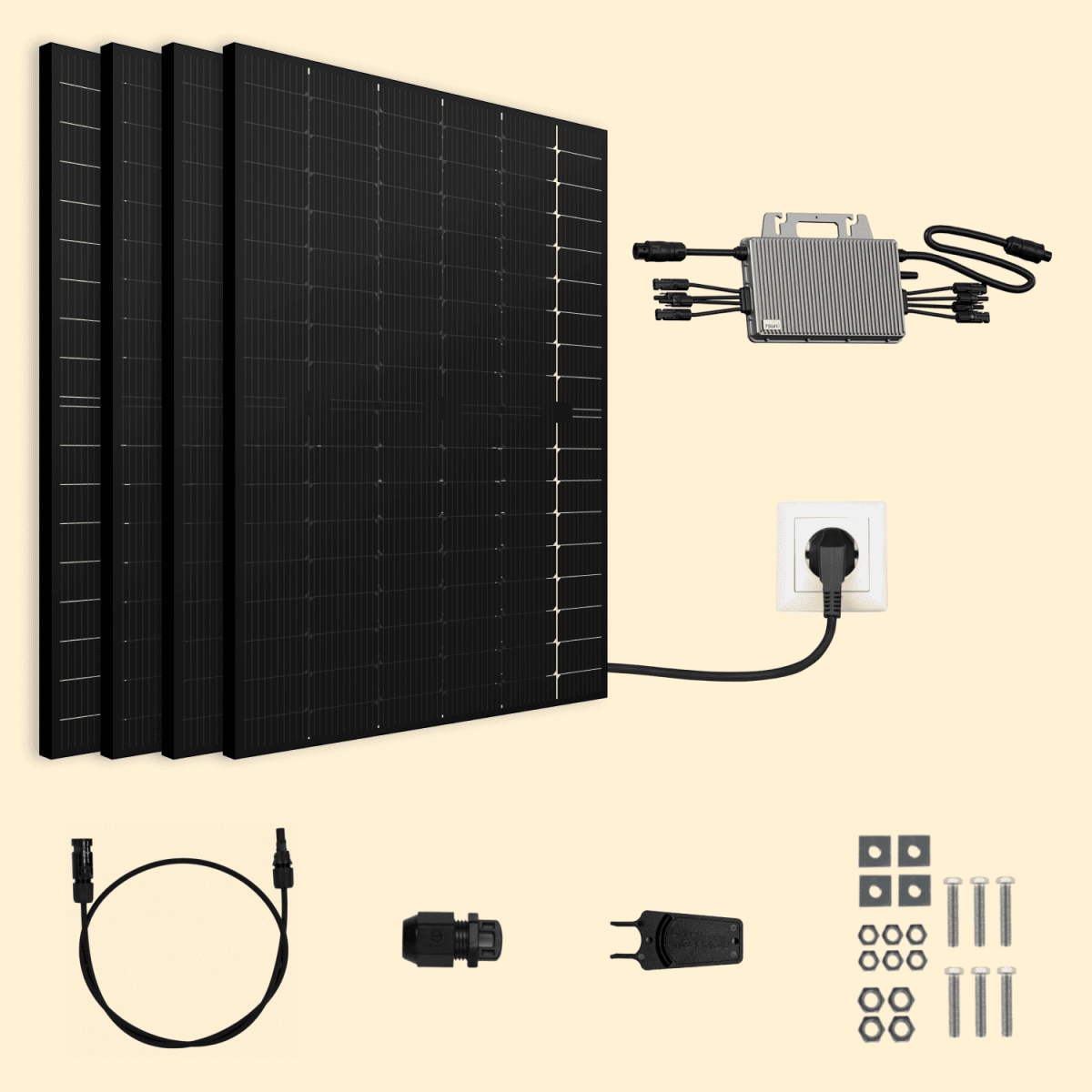 Kit solaire Plug & Play MK-SUN 2400W