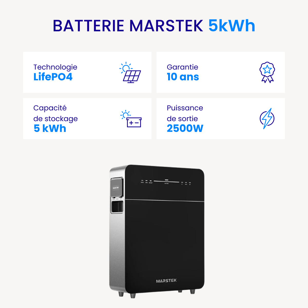 Batterie Marstek 5kWh