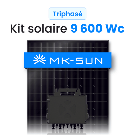 Kit solaire 9600W MK-Sun – Micro-onduleurs QT2 Triphasé
