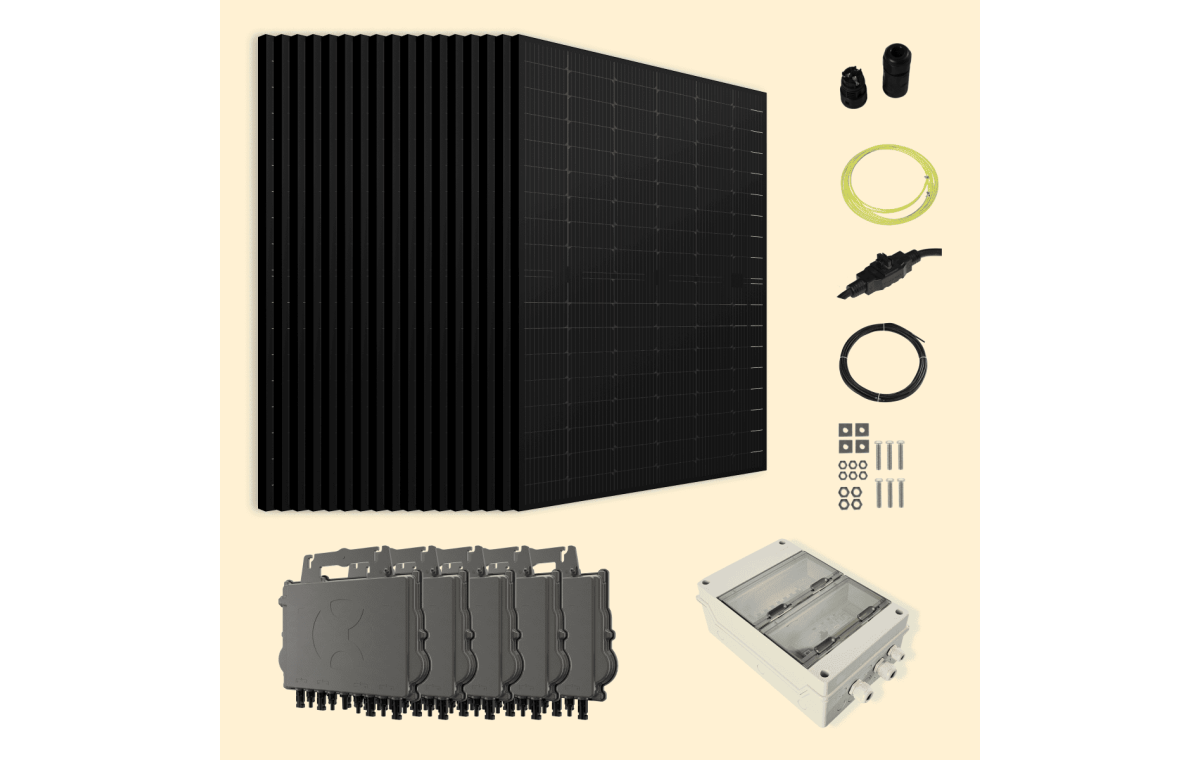 Kit solaire 10200W MK-Sun – Micro-onduleurs QT2 Triphasé