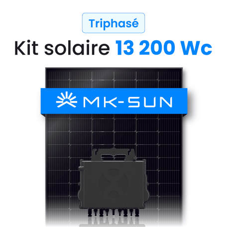 Kit solaire 13200W MK-Sun – Micro-onduleurs QT2 Triphasé