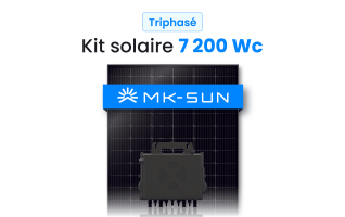 Kit solaire 7200W MK-Sun – Micro-onduleurs QT2 Triphasé