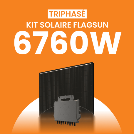 Kit solaire 6760W Flagsun 520 – Micro-onduleurs QT2