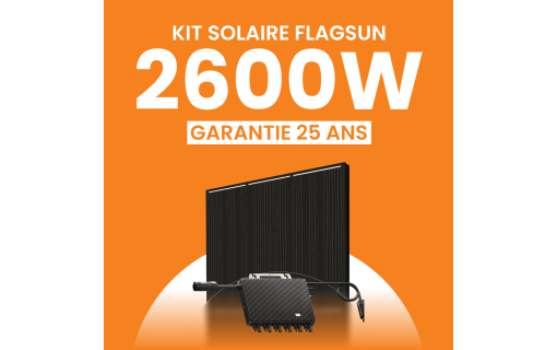 Kit Solaire Autoconsommation 2600W - Micro onduleurs TSUN
