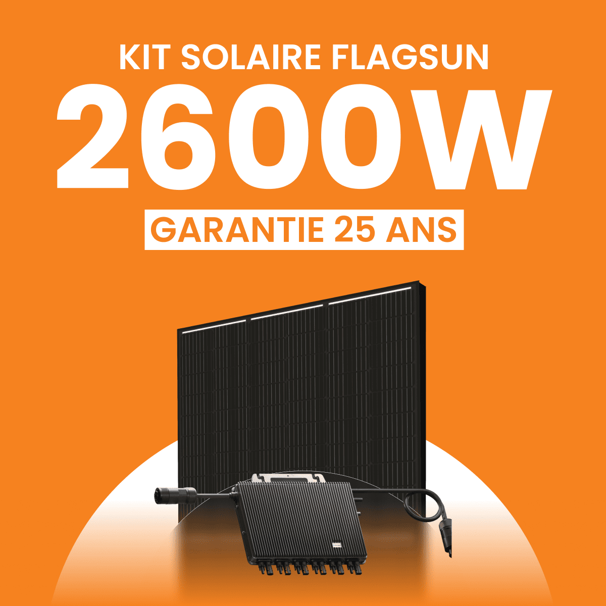 Kit Solaire Autoconsommation 2600W - Micro onduleurs TSUN