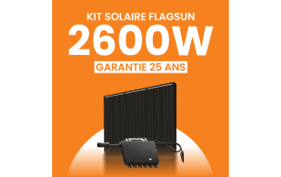Kit Solaire Autoconsommation 2600W - Micro onduleurs TSUN