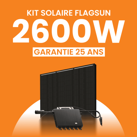 Kit Solaire Autoconsommation 2600W - Micro onduleurs TSUN