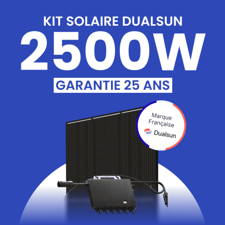 Kit Solaire 2500W Marque française - Micro onduleurs TSUN