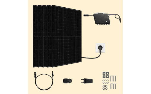Kit Solaire Autoconsommation 2500W JA Solar - Micro onduleurs TSUN