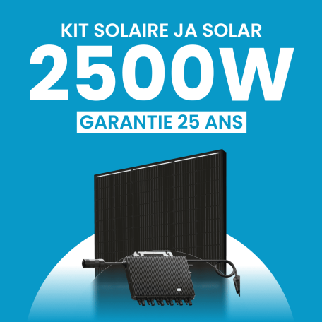 Kit Solaire Autoconsommation 2500W JA Solar - Micro onduleurs TSUN