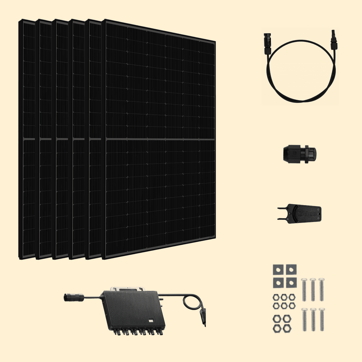 Kit Solaire 3120W Meilleur Prix - Micro onduleurs TSUN