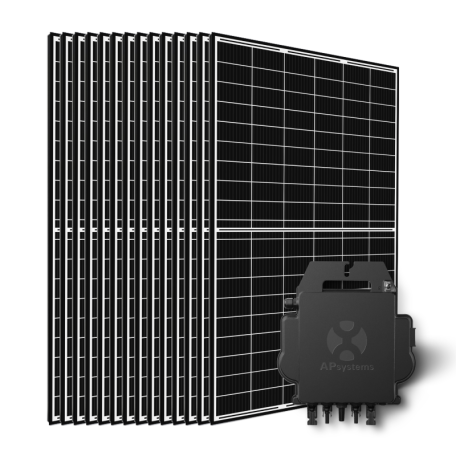 Kit solaire 11000W DualSun Triphasé – Micro-onduleurs QT2