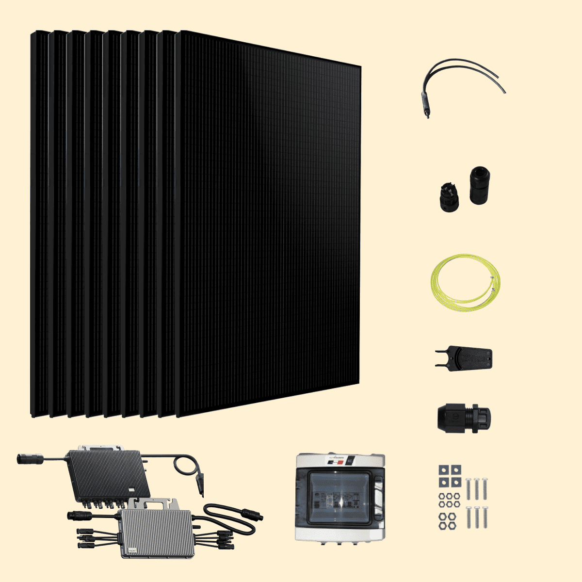 Kit solaire 5400W MK-SUN – Micro-onduleurs TSUN