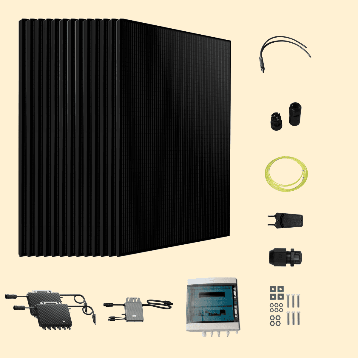 Kit solaire 7800W MK-SUN – Micro-onduleurs TSUN