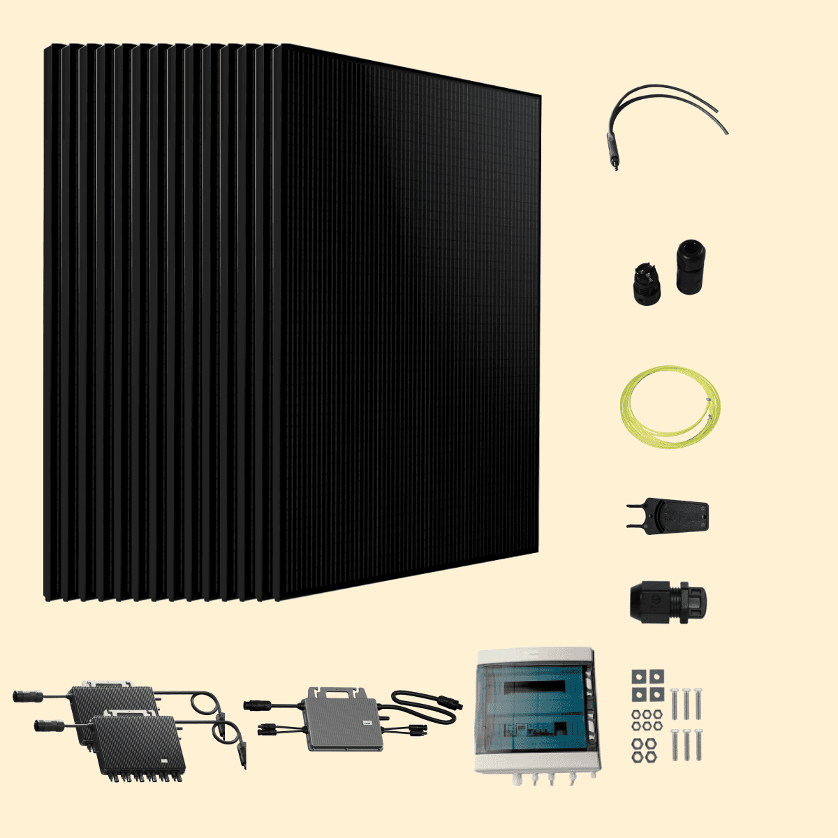 Kit solaire 8400W MK-SUN – Micro-onduleurs TSUN