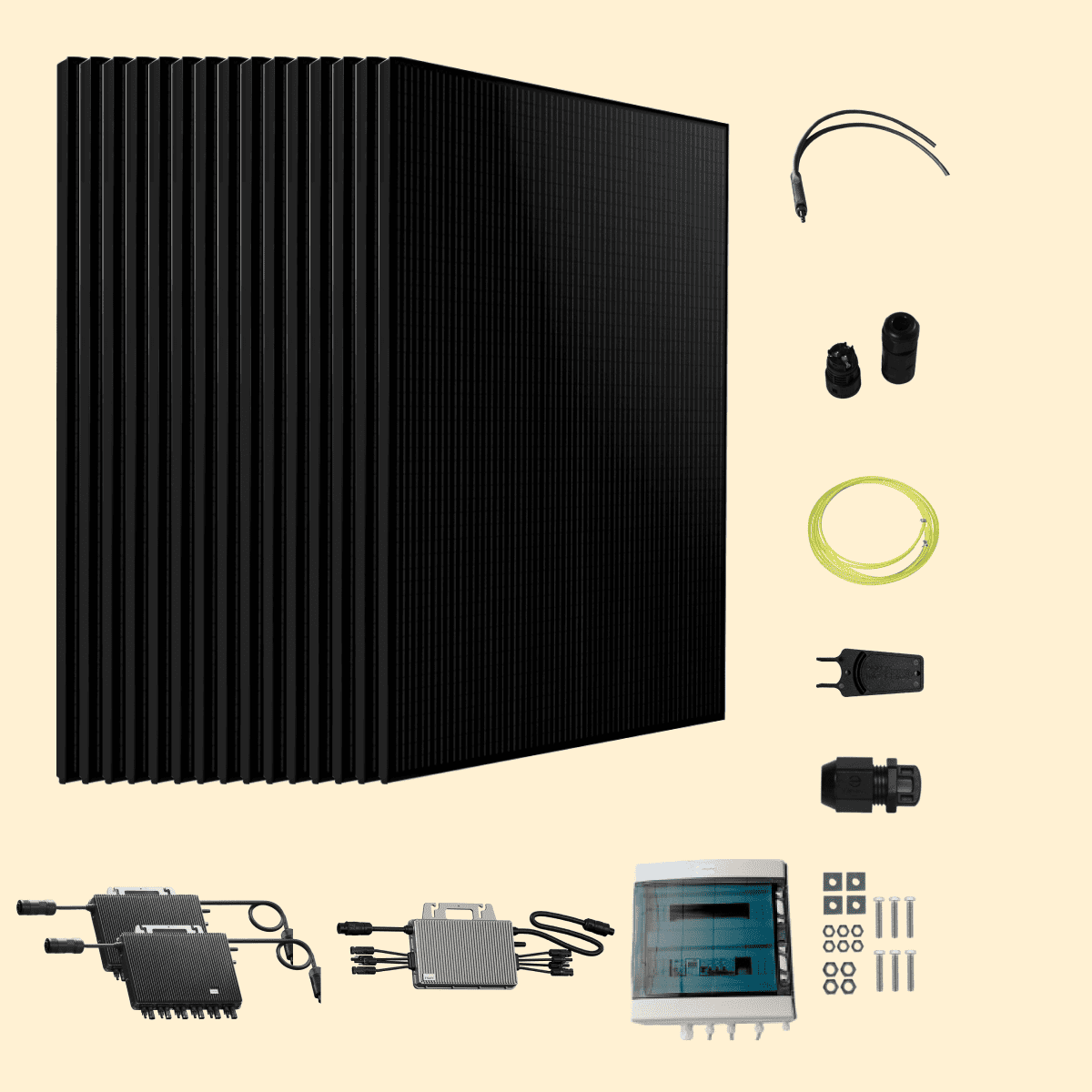 Kit solaire 9000W MK-SUN – Micro-onduleurs TSUN