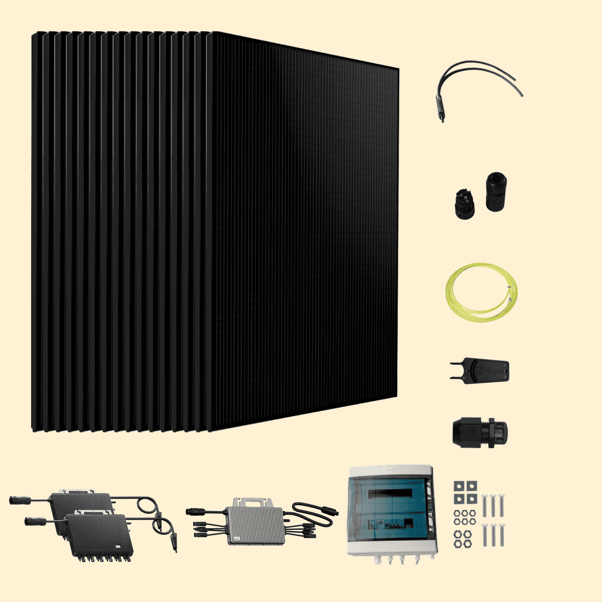 Kit solaire 9600W MK-SUN – Micro-onduleurs TSUN