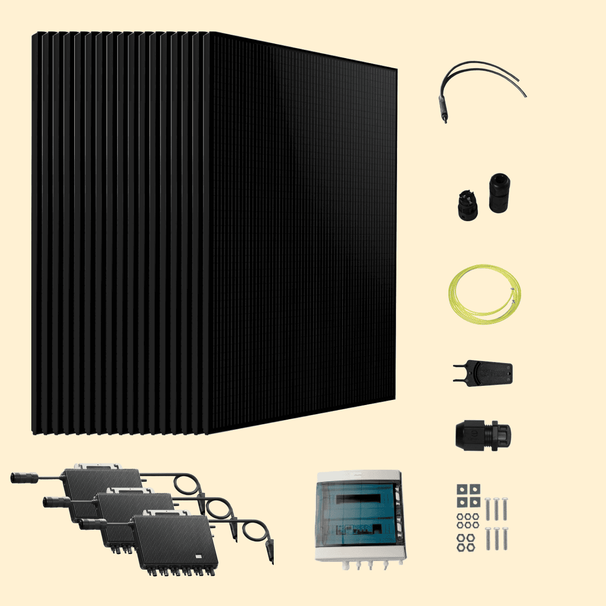 Kit solaire 10200W MK-SUN – Micro-onduleurs TSUN