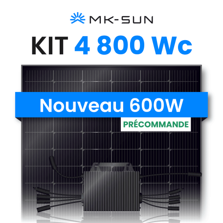 Kit solaire 4800W MK-SUN – Micro-onduleurs TSUN