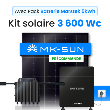 Kit solaire 3600W MK-SUN marstek  5Kwh Venus E