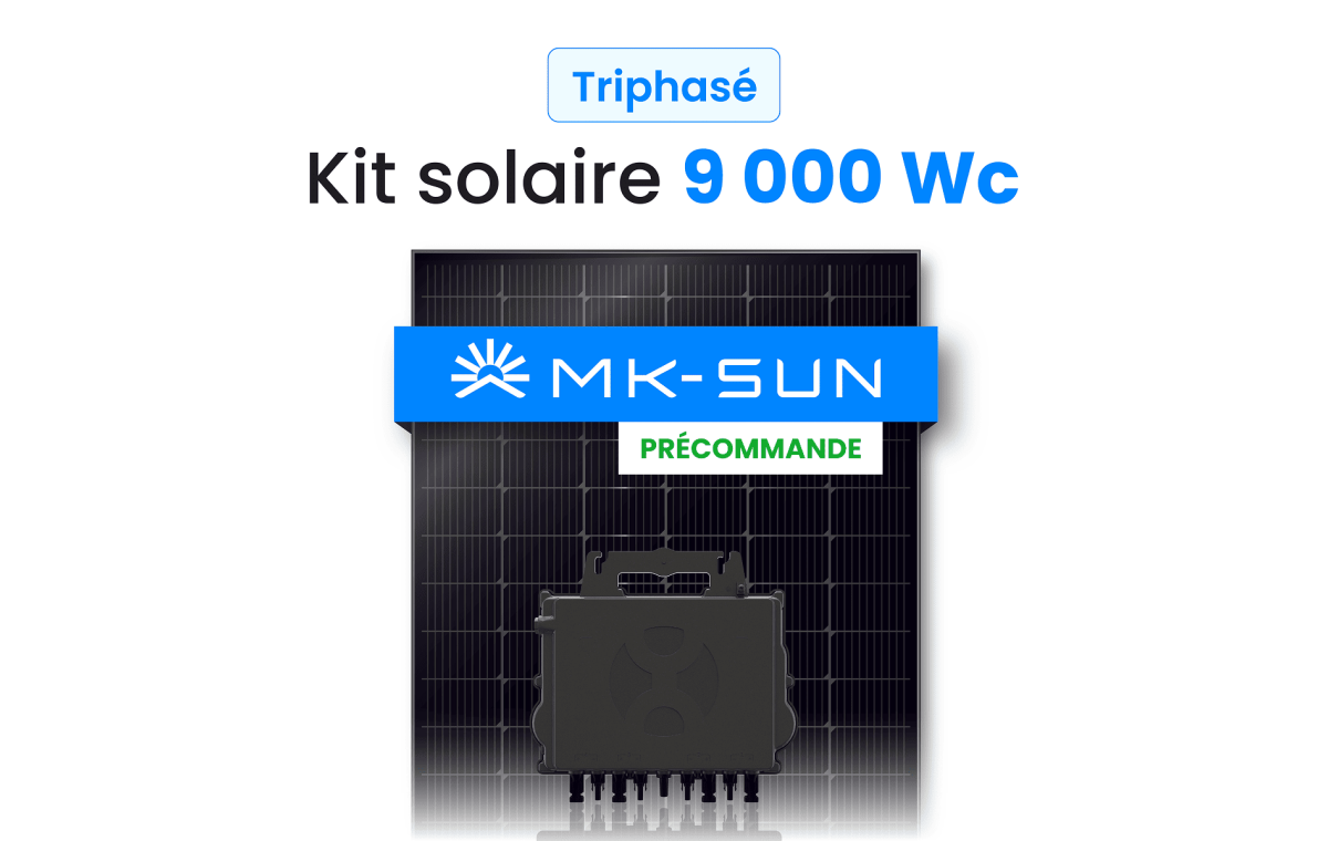 Kit Montage Solaire Solar Clam-P - 9 Panneaux - SC-KIT-3KW-Mi Clam-P