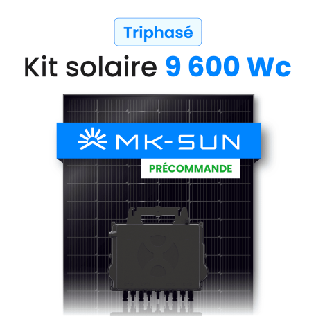 Kit solaire 9600W MK-Sun – Micro-onduleurs QT2 Triphasé