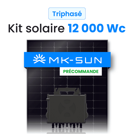 Kit solaire 12000W MK-Sun – Micro-onduleurs QT2 Triphasé