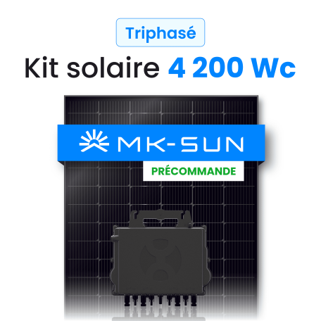Kit solaire 4200W MK-Sun – Micro-onduleurs QT2 Triphasé