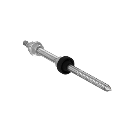 Vis double filetage 10x300