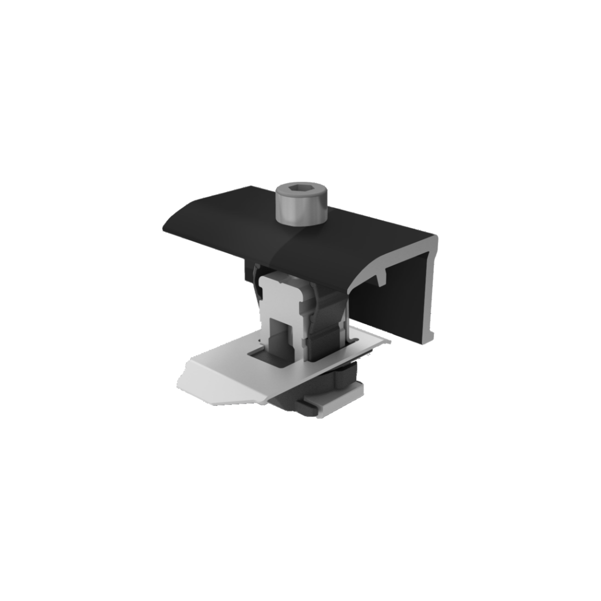 Pince terminale Universal EC 25-40 mm noire - K2 Systems