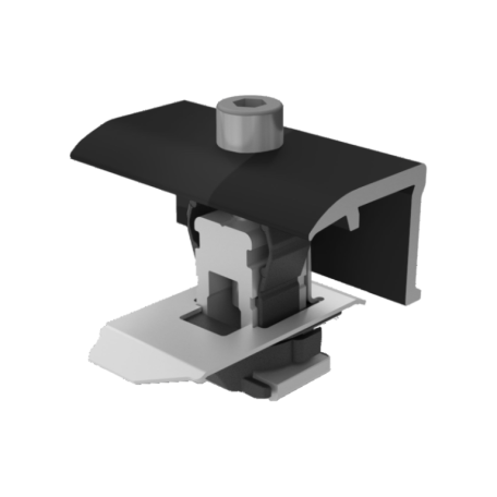Pince terminale Universal EC 25-40 mm noire - K2 Systems
