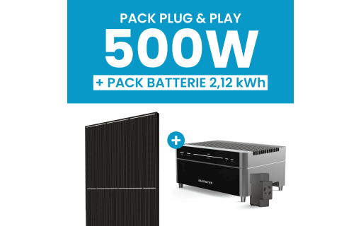 Kit solaire 500W JA Solar avec batterie Marstek Venus A