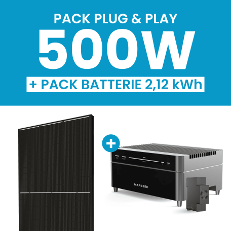 Kit solaire 500W JA Solar avec batterie Marstek Venus A