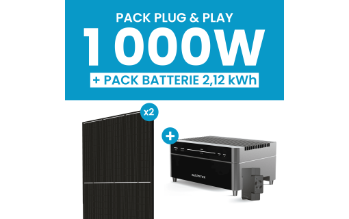 Kit solaire 1000W JA Solar avec batterie Marstek Venus A